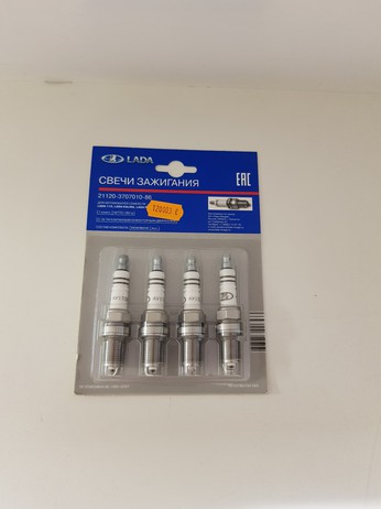 ВАЗ-2112 СВЕЧИ ЗАЖИГАНИЯ  ИНЖ 16-КЛАПАН 4ШТ 21120370701086/LECAR013020601 (АВТОВАЗ)