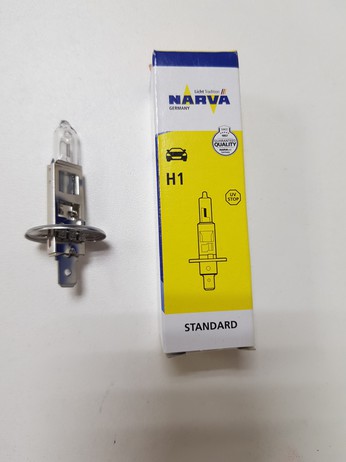 ЛАМПА ГАЛ H1 12V 55W P14,5S 48320 (NARVA)