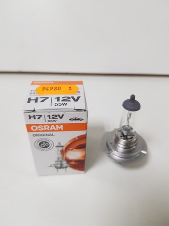 ЛАМПА ГАЛ H7 12V 55W 64210 (OSRAM)