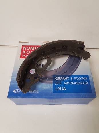 Лада-Калина КОЛОДКИ ТОРМОЗНЫЕ ЗАДНИЕ ПОД ABS АВТОСТАНДАРТ К-КТ (Тольятти)