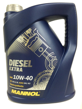 МАСЛО DIESEL EХTRA 10W40 5Л П/СИНТ (Mannol/Германия)