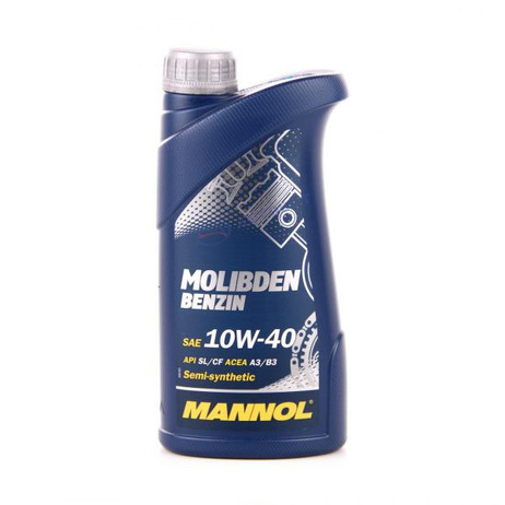 МАСЛО MOLIBDEN 10W40 1Л П/СИНТ (Mannol/Германия)