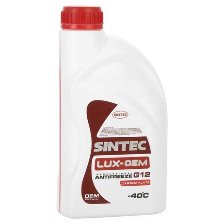 АНТИФРИЗ LUX G12 КРАСНЫЙ 1КГ (SINTEC)