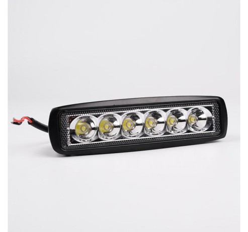 ФАРА СВЕТОДИОДНАЯ 6LED FLOOD ПРЯМОУГОЛЬНАЯ DA-1012 18W (Тайвань)