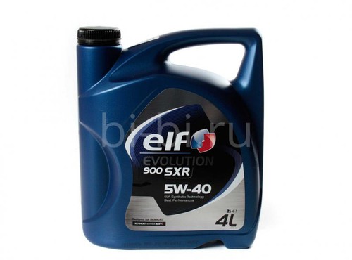 МАСЛО EVOLUTION SXR 5W40 4Л СИНТЕТИКА 11100501 (ELF)