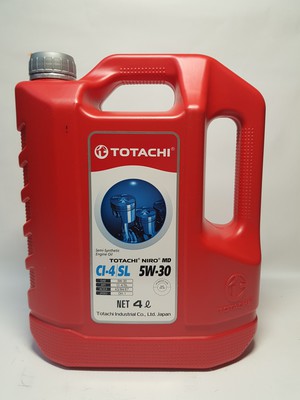 МАСЛО МОТОРНОЕ NIRO MD 5W30 4Л П/СИНТЕТИКА (TOTACHI)