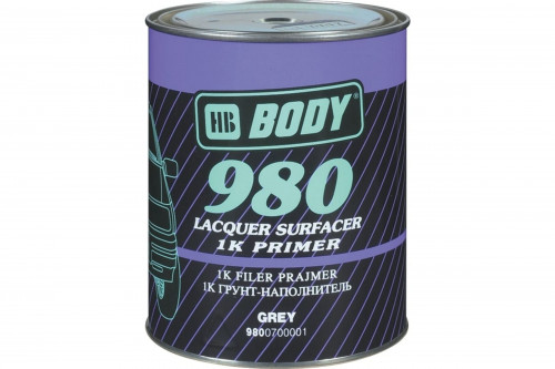 BODY ГРУНТОВКА 980 СЕРАЯ 1КГ (Греция)