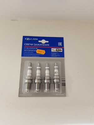 ВАЗ-2112 СВЕЧИ ЗАЖИГАНИЯ  ИНЖ 16-КЛАПАН 4ШТ 21120370701086/LECAR013020601 (АВТОВАЗ)