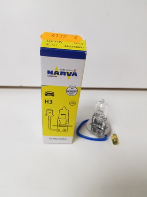 ЛАМПА ГАЛ H3 12V 55W PK22S 48321 (NARVA)