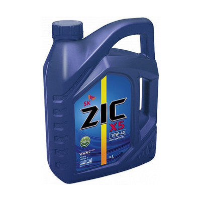 МАСЛО DIESEL X5 CL4 10W40 6Л П/СИНТЕТИКА (ZIC)