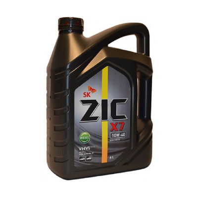 МАСЛО DIESEL X7 A3/B4 10W40 6Л СИНТЕТИК (ZIC)
