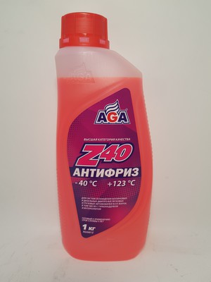 АНТИФРИЗ AGA001Z КРАСНЫЙ 1КГ (Москва)