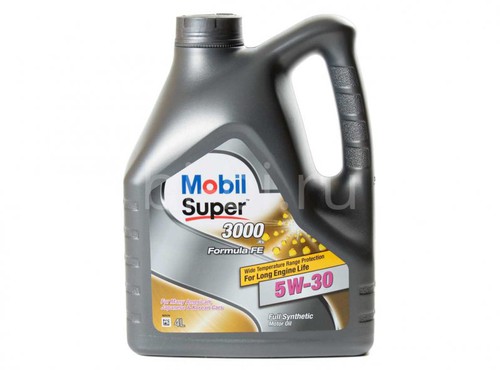 МАСЛО SUPER 3000 FE 5W30 4Л СИНТЕТИКА (Mobil)