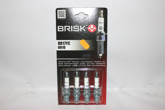 ГАЗ СВЕЧИ ЗАЖИГАНИЯ ЕВРО-3 BRISK DR17YC 4ШТ (Чехия)