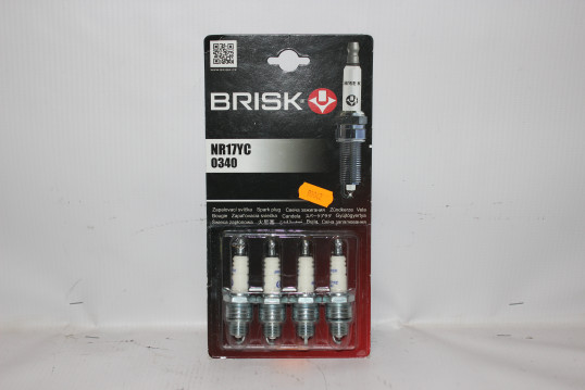 ГАЗ-2410 СВЕЧИ ЗАЖИГАНИЯ SUPER BRISK N17YC/NR 402ДВ 4ШТ (Чехия)
