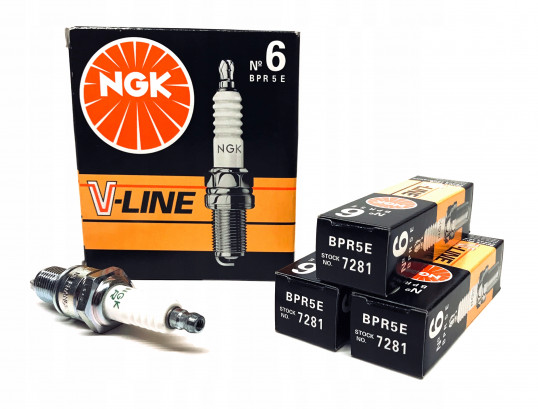 ГАЗ (406ДВ) СВЕЧИ ЗАЖИГАНИЯ №6 BPR5E 4ШТ 7281 (NGK)